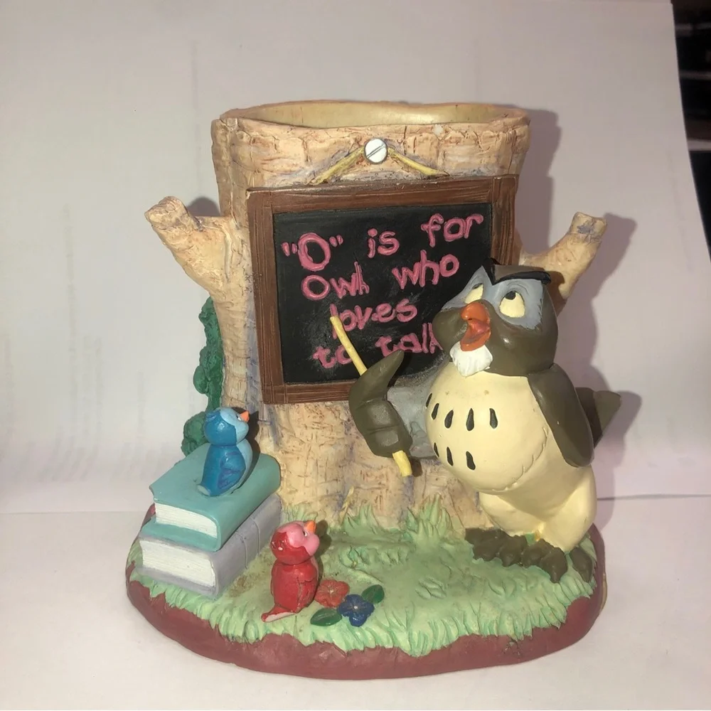 Charming Owl-Themed Pencil Holder by Disney and Winnie the Pooh